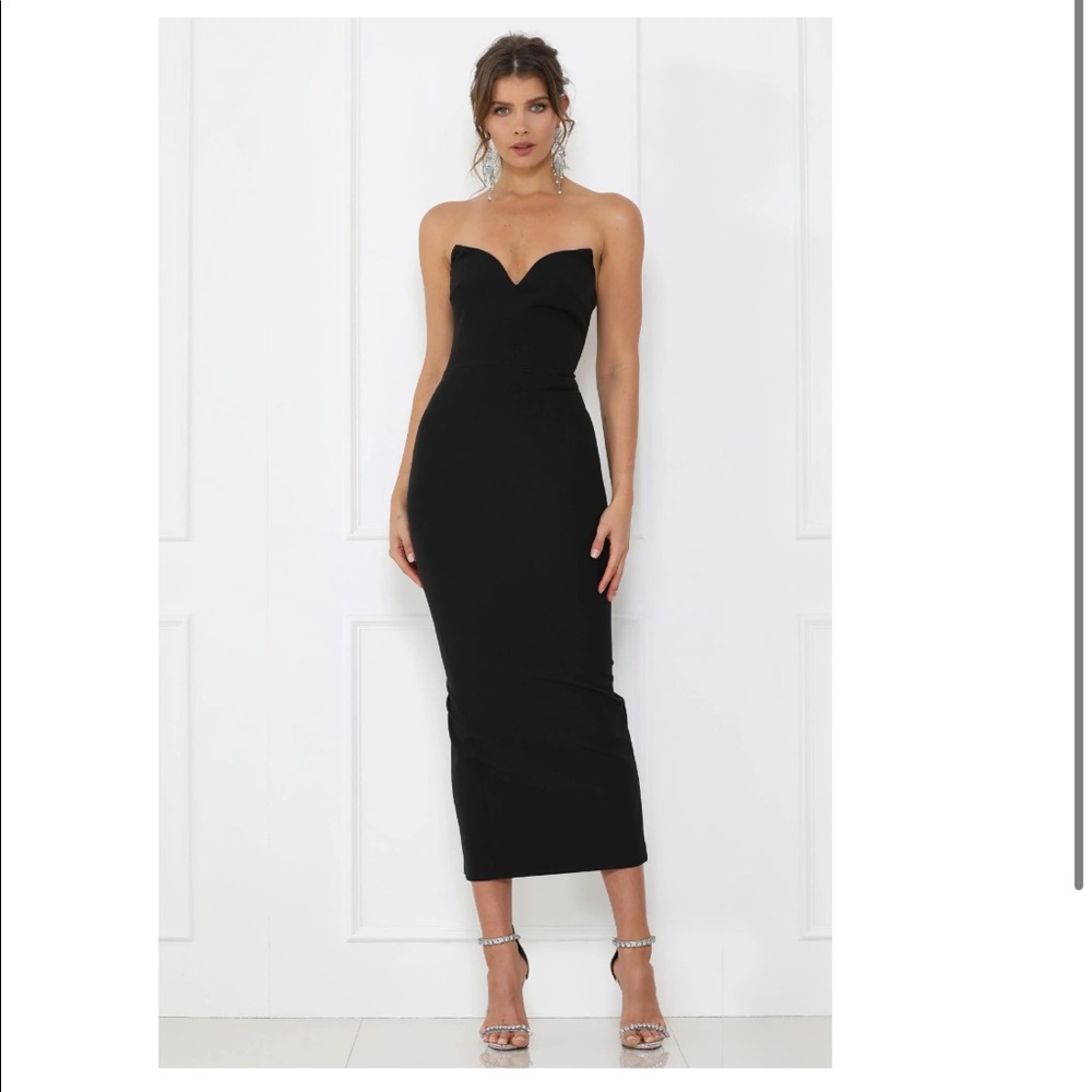 Abyss by Abby black Jessica Rabbit dress.